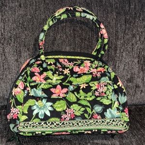 Vera Bradley 2008 retired Botanica flowers bowler bag in excellent condition